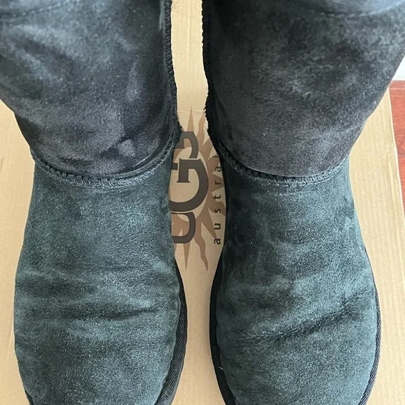 UGG Classic Short Women’s Boots - Black Size 6 - Picture 5 of 8